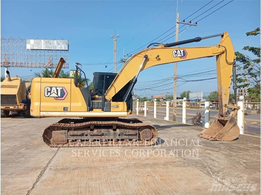 CAT 320-07GC Pásová rýpadla