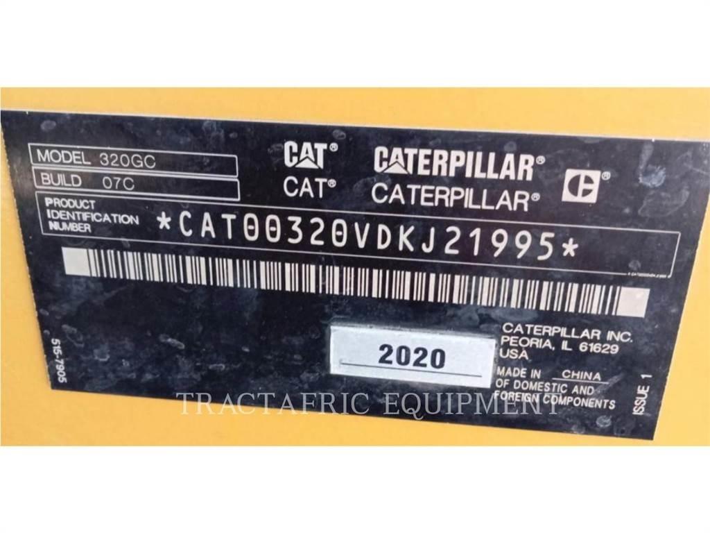 CAT 320-07GC Pásová rýpadla