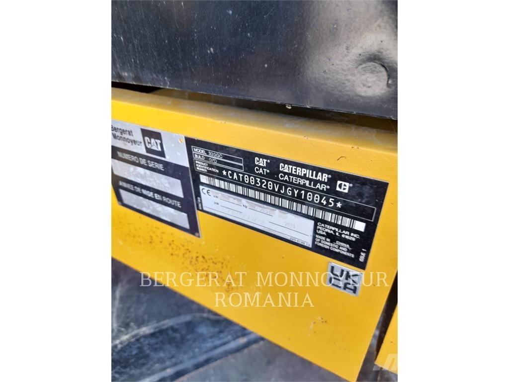 CAT 320-07GC Pásová rýpadla
