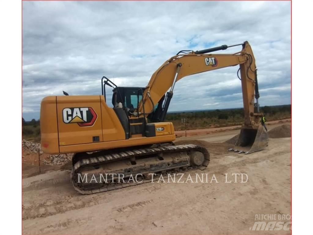 CAT 320-07GC Pásová rýpadla
