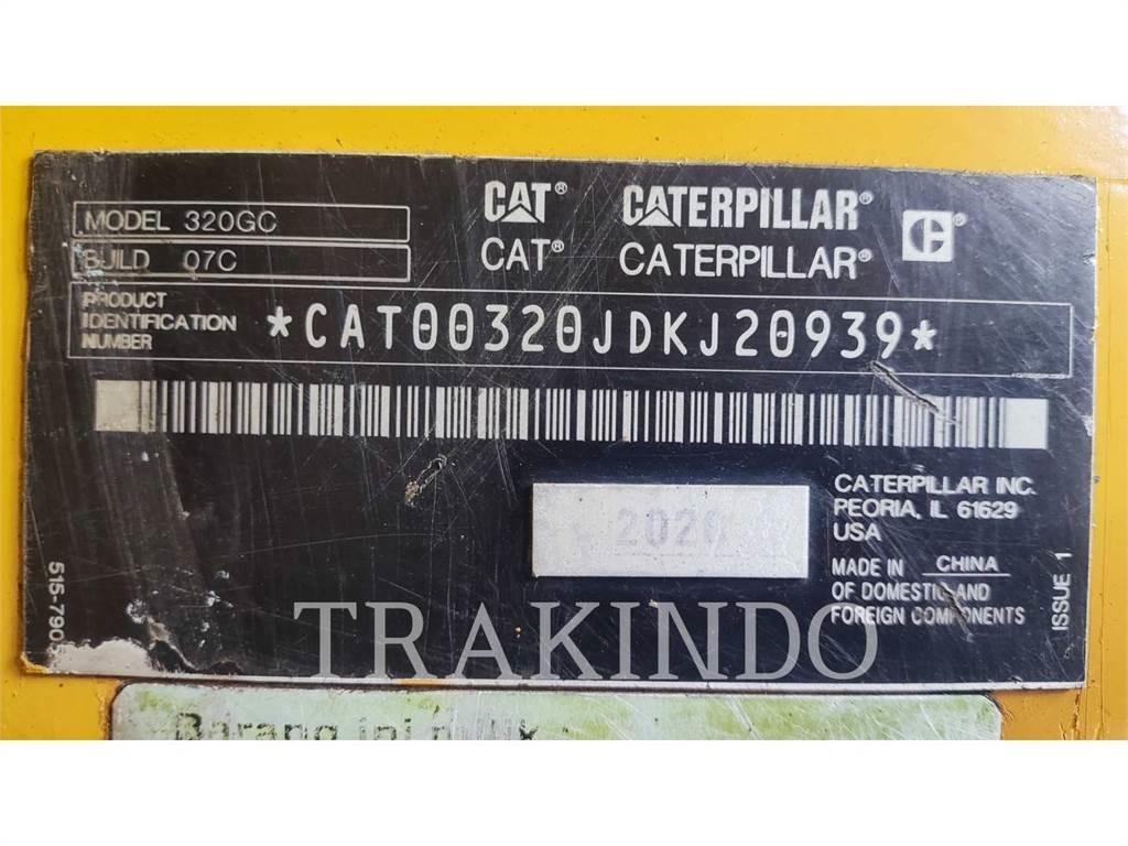 CAT 320-07GC Pásová rýpadla