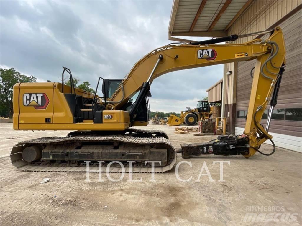 CAT 320 TC Pásová rýpadla