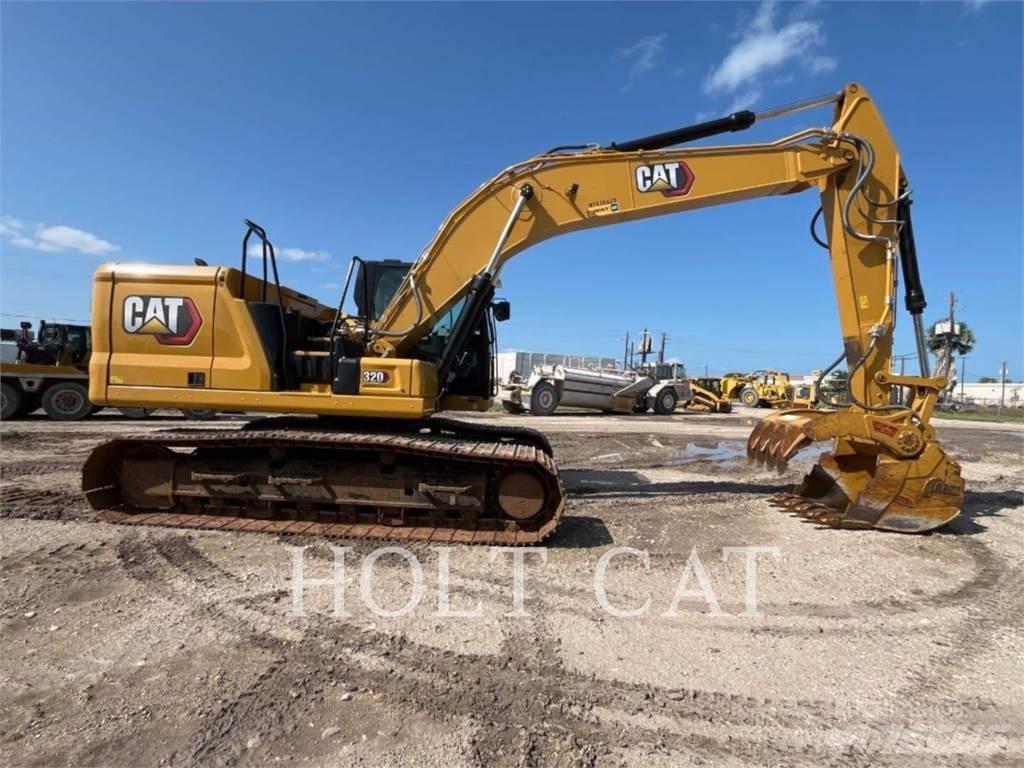 CAT 320 TC Pásová rýpadla