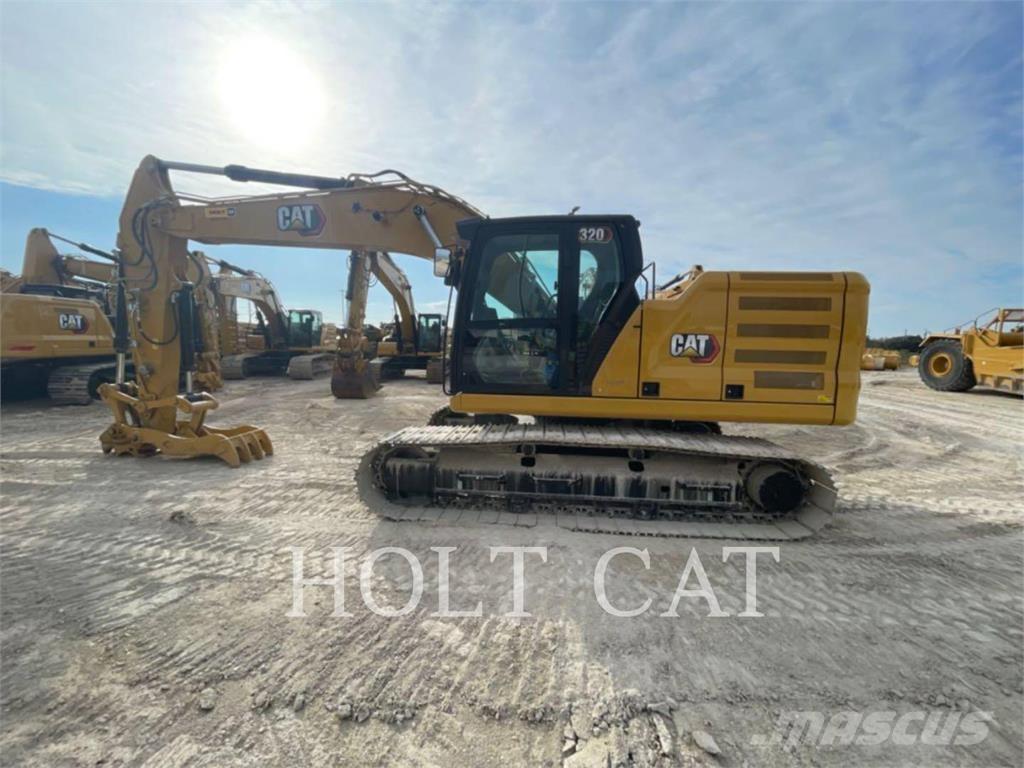 CAT 320 TC Pásová rýpadla