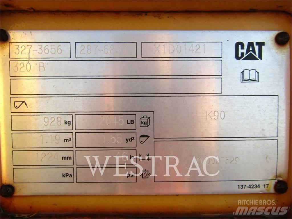 CAT 320B Lopaty