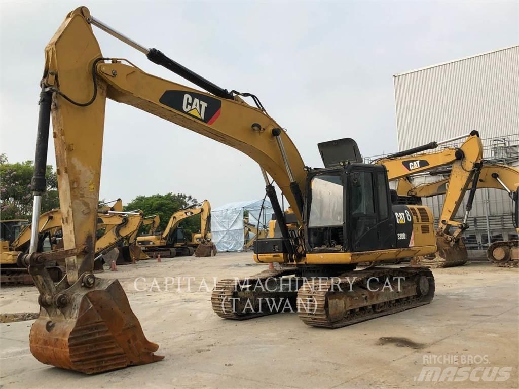CAT 320D2 Pásová rýpadla