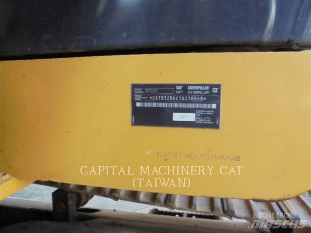 CAT 320D2 Pásová rýpadla