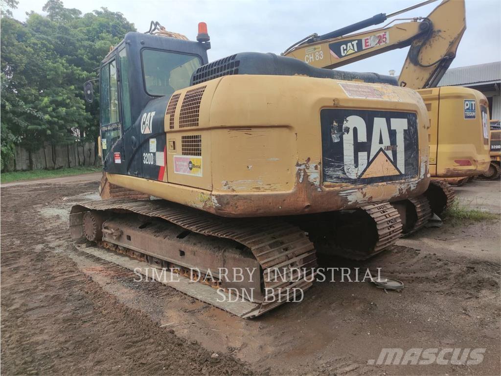 CAT 320D2 Pásová rýpadla