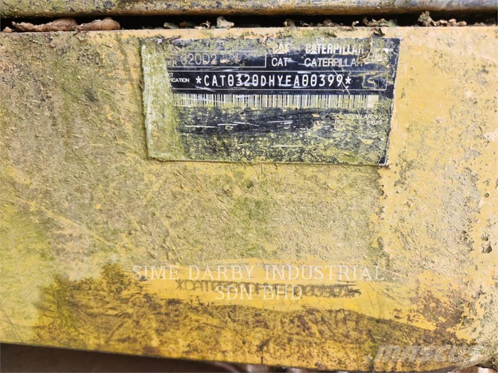 CAT 320D2 Pásová rýpadla