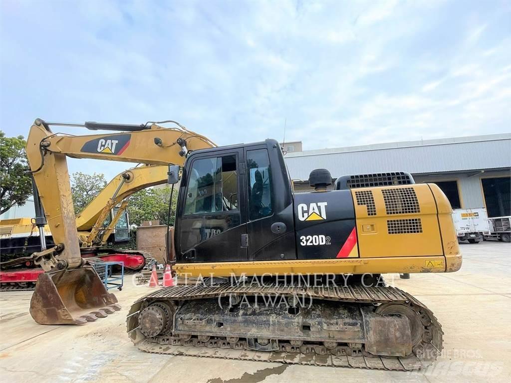 CAT 320D2 Pásová rýpadla