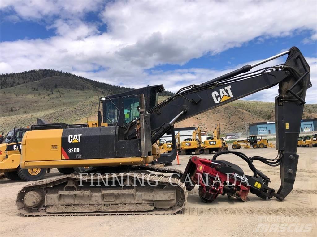 CAT 320D2 FM Jeřáby/Nakladače