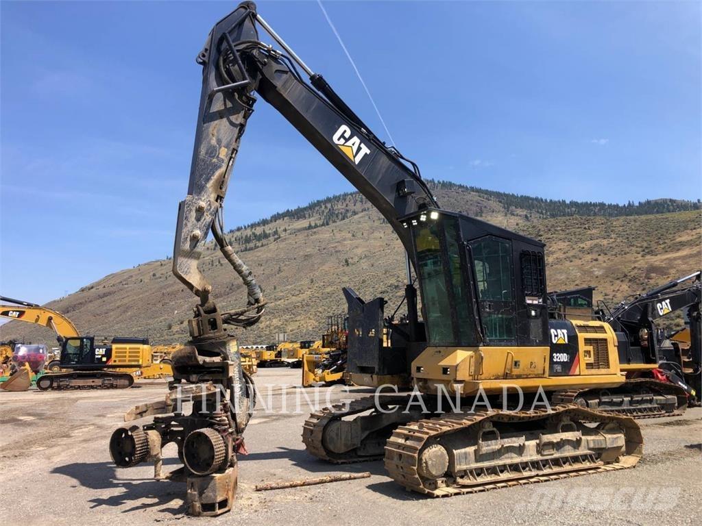 CAT 320D2 FM Jeřáby/Nakladače