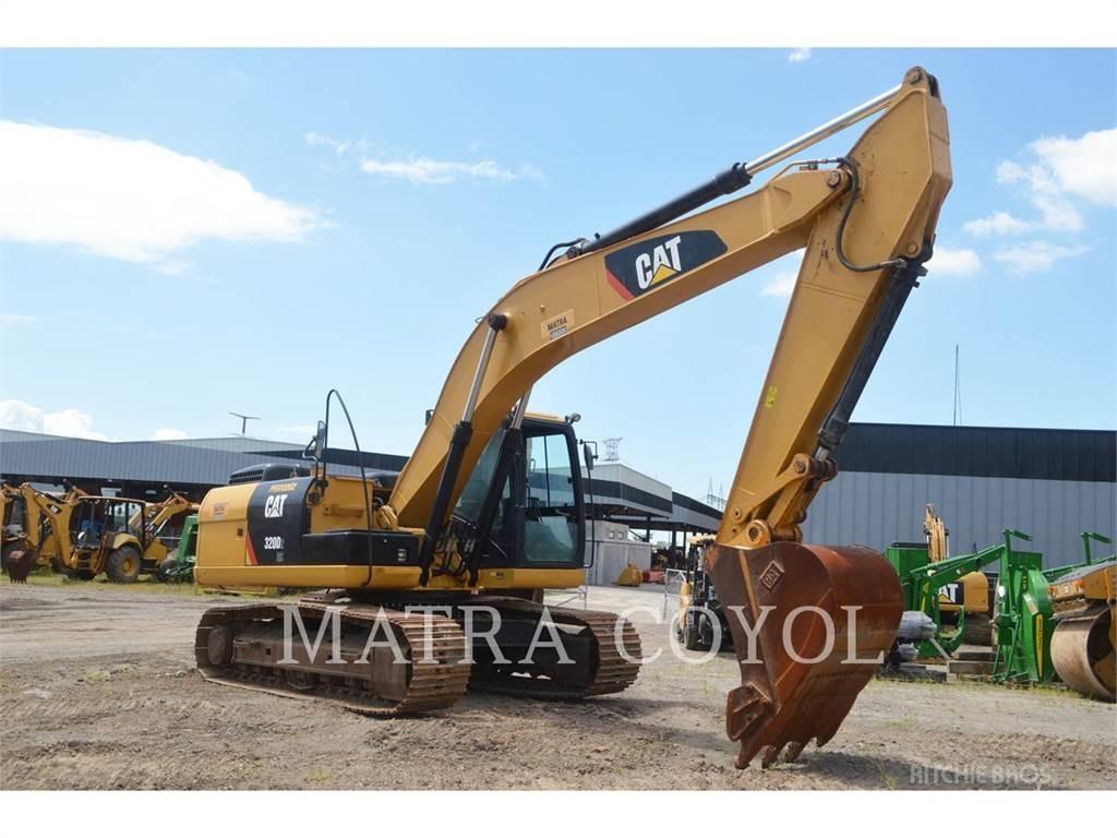 CAT 320D2GC Pásová rýpadla