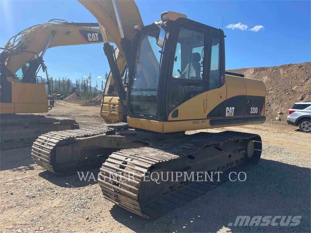 CAT 320DL Pásová rýpadla