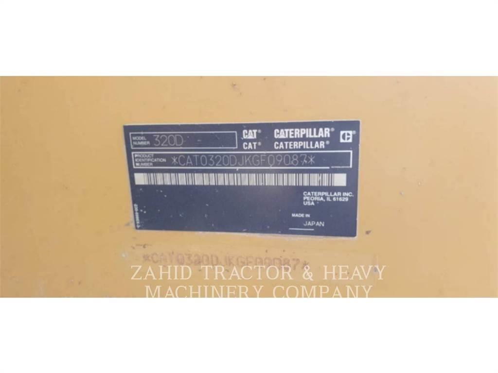 CAT 320DL Pásová rýpadla
