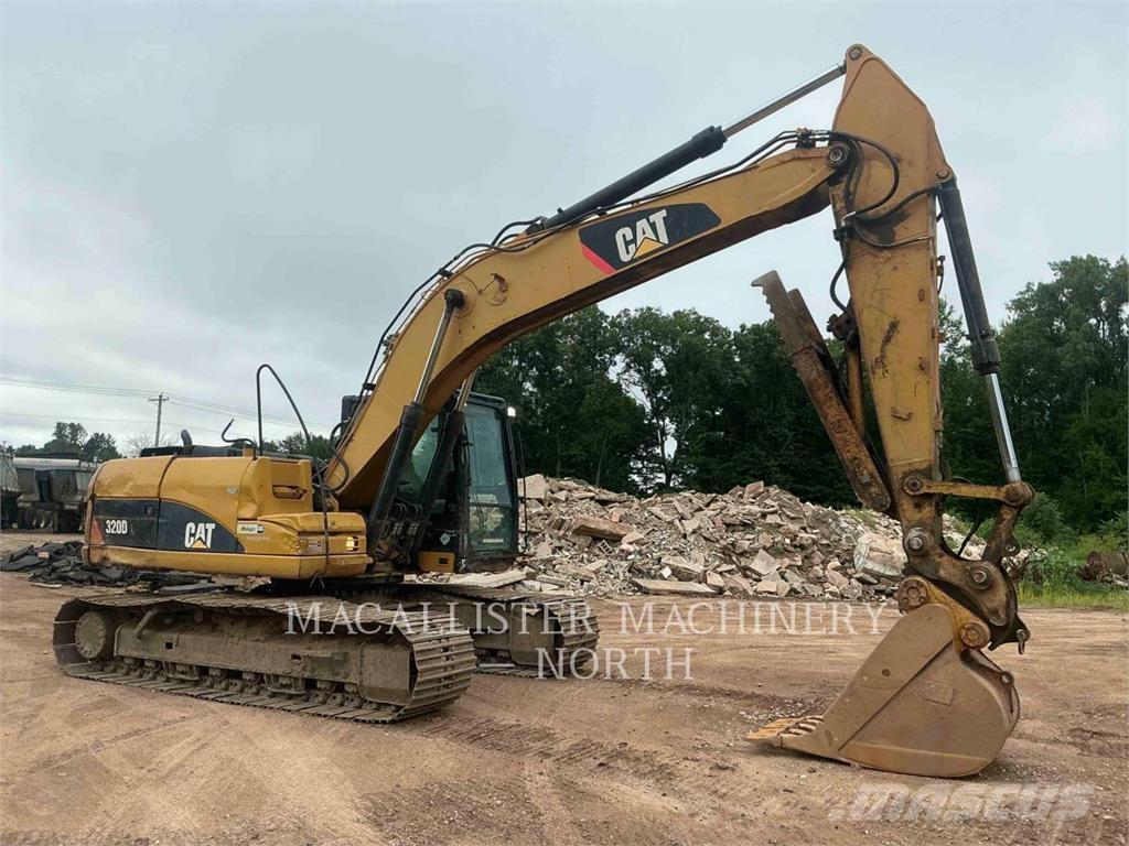 CAT 320DL Pásová rýpadla