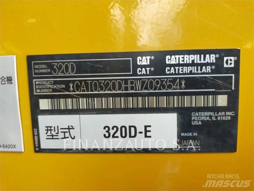 CAT 320DLIM Pásová rýpadla