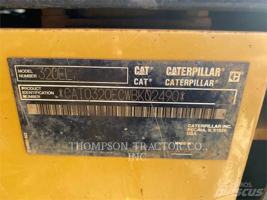 CAT 320EL Pásová rýpadla