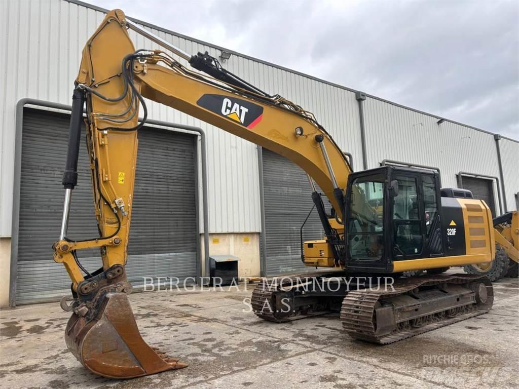 CAT 320F Pásová rýpadla