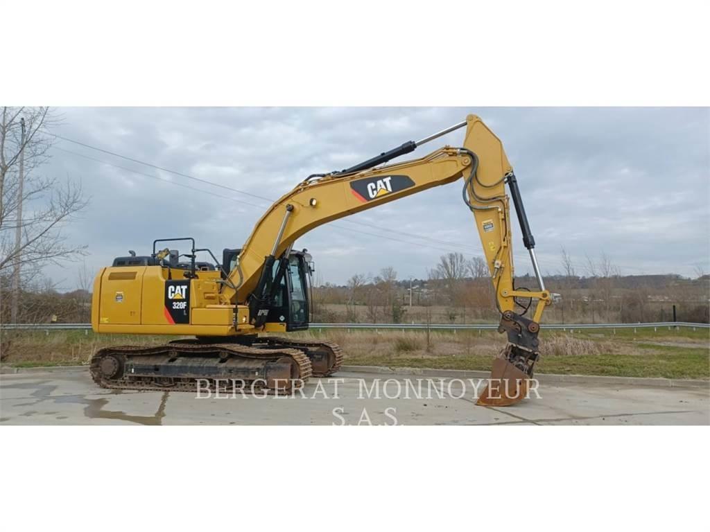 CAT 320F Pásová rýpadla