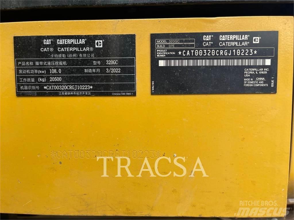 CAT 320GC Pásová rýpadla