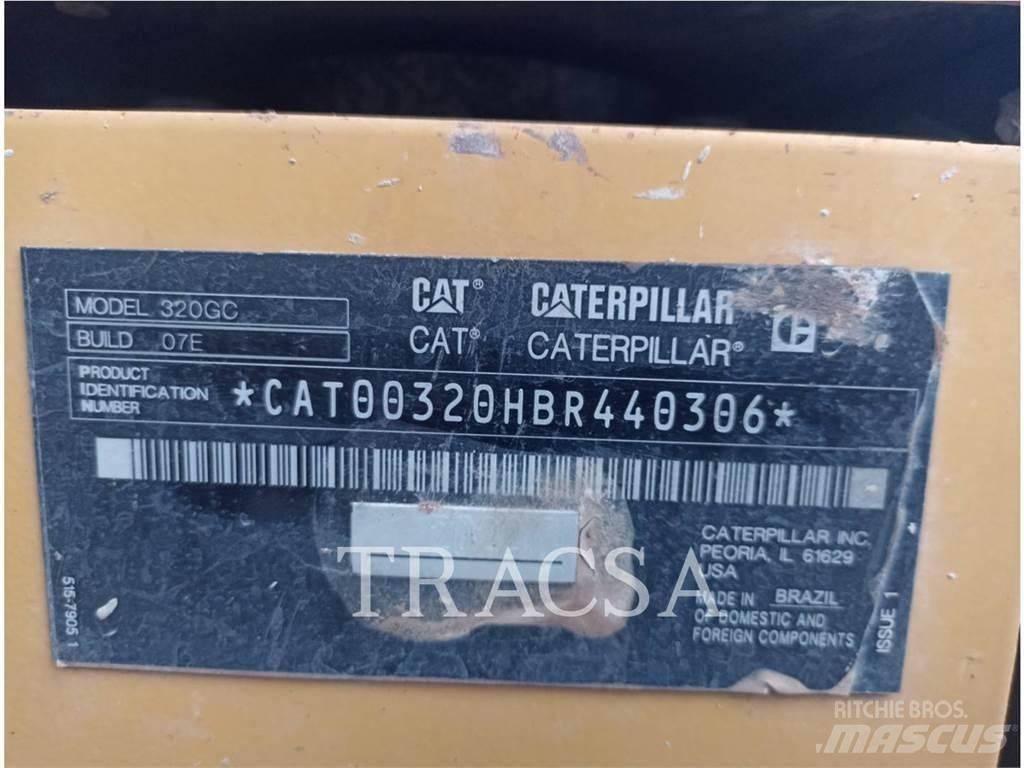 CAT 320GC Pásová rýpadla