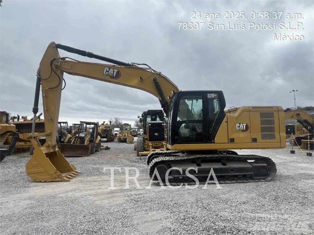 CAT 320GC Pásová rýpadla