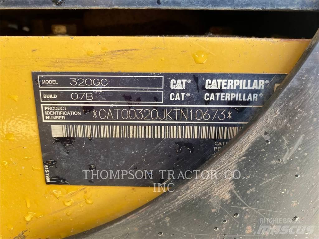 CAT 320GC Pásová rýpadla