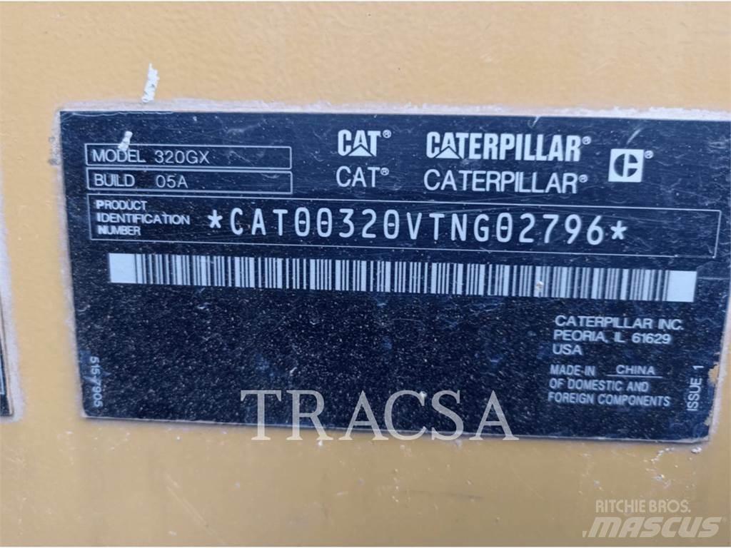 CAT 320GX Pásová rýpadla