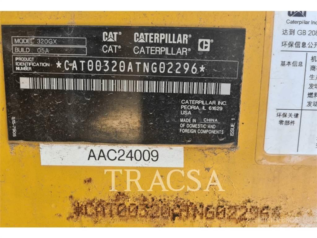 CAT 320GX Pásová rýpadla