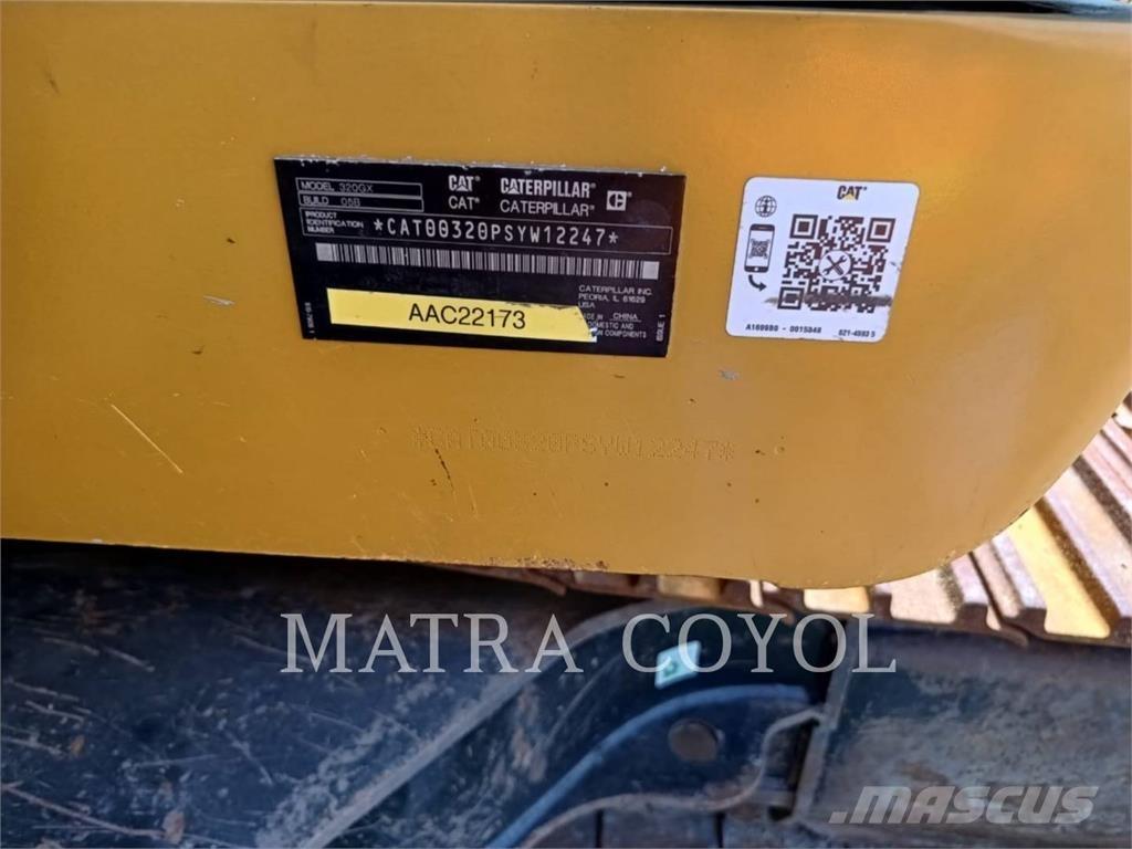 CAT 320GX Pásová rýpadla