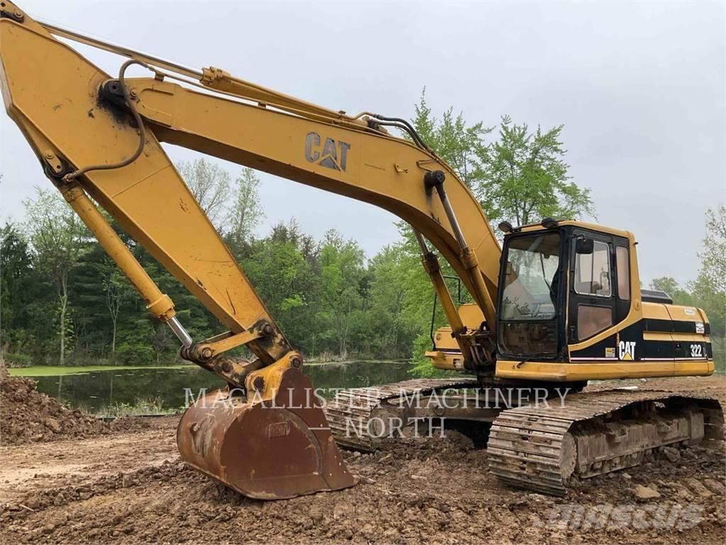 CAT 322L Pásová rýpadla