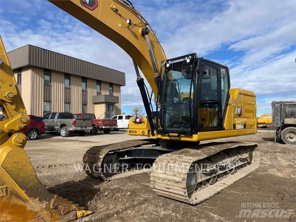 CAT 323 Pásová rýpadla