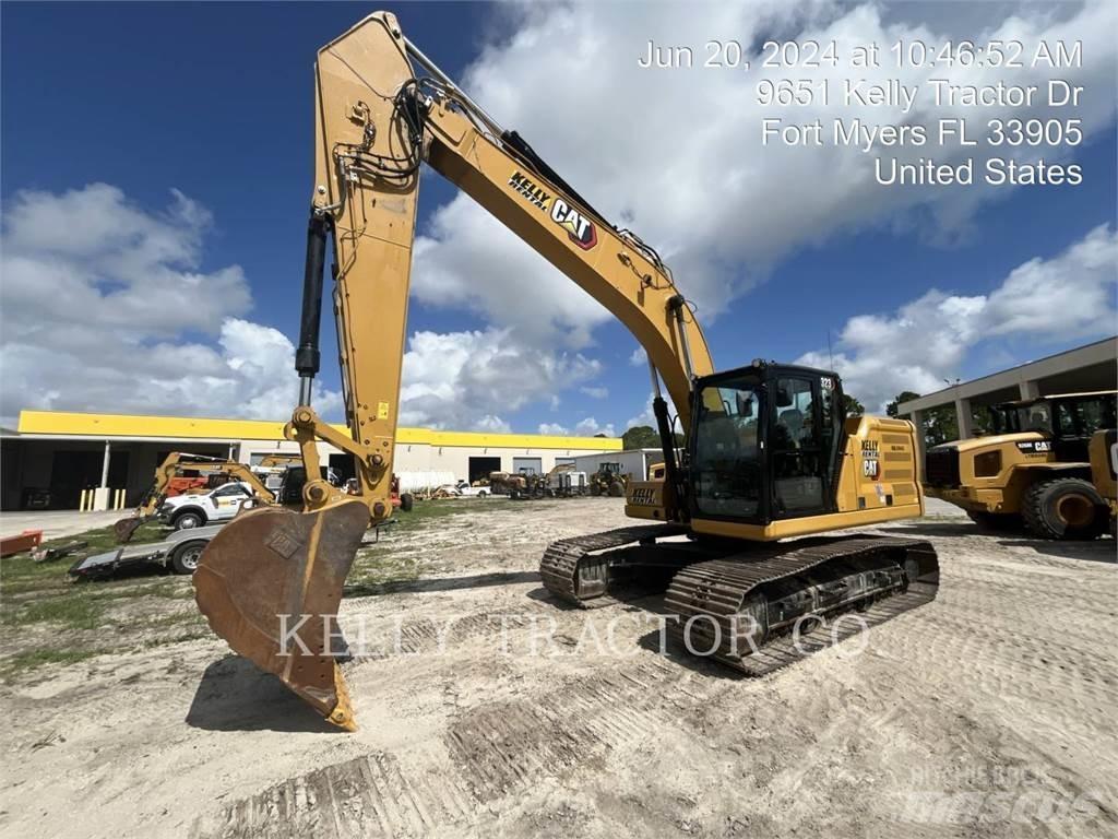 CAT 323 Pásová rýpadla