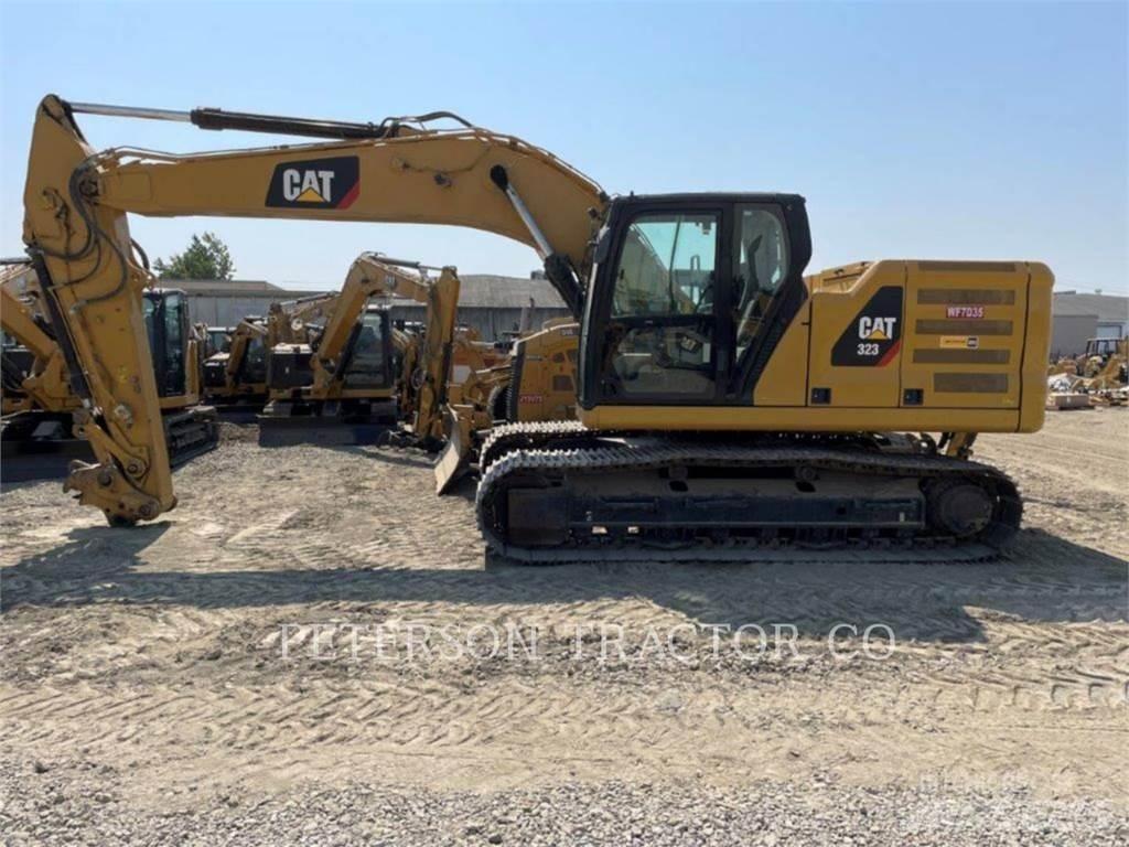 CAT 323 Pásová rýpadla