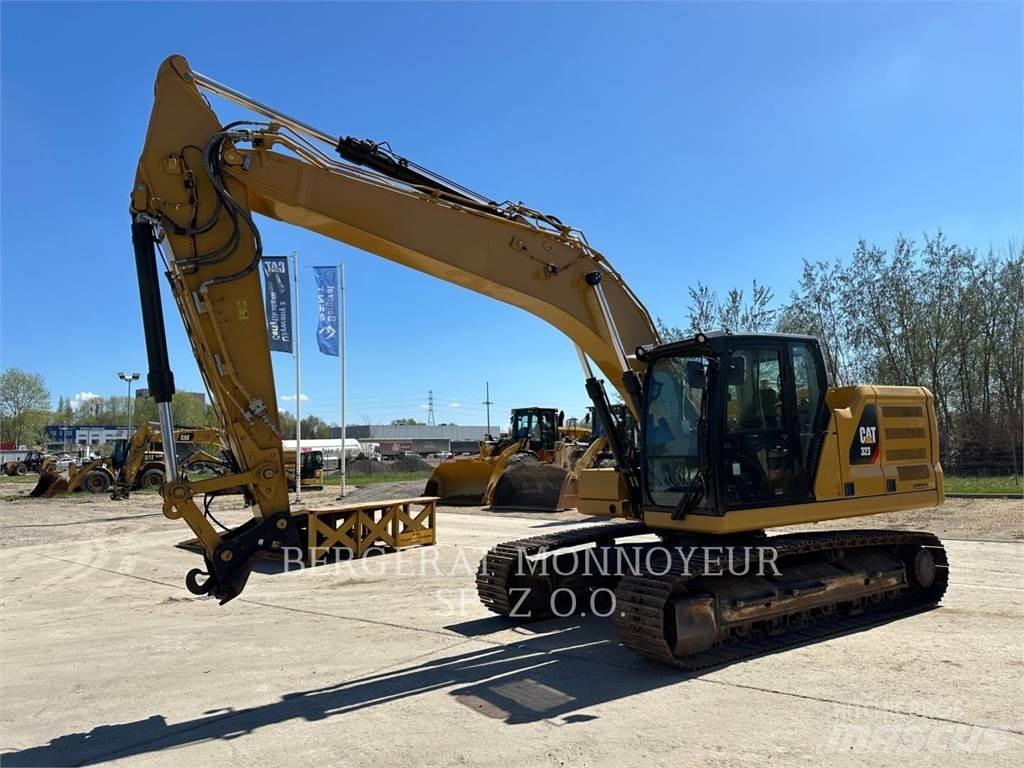 CAT 323 Pásová rýpadla