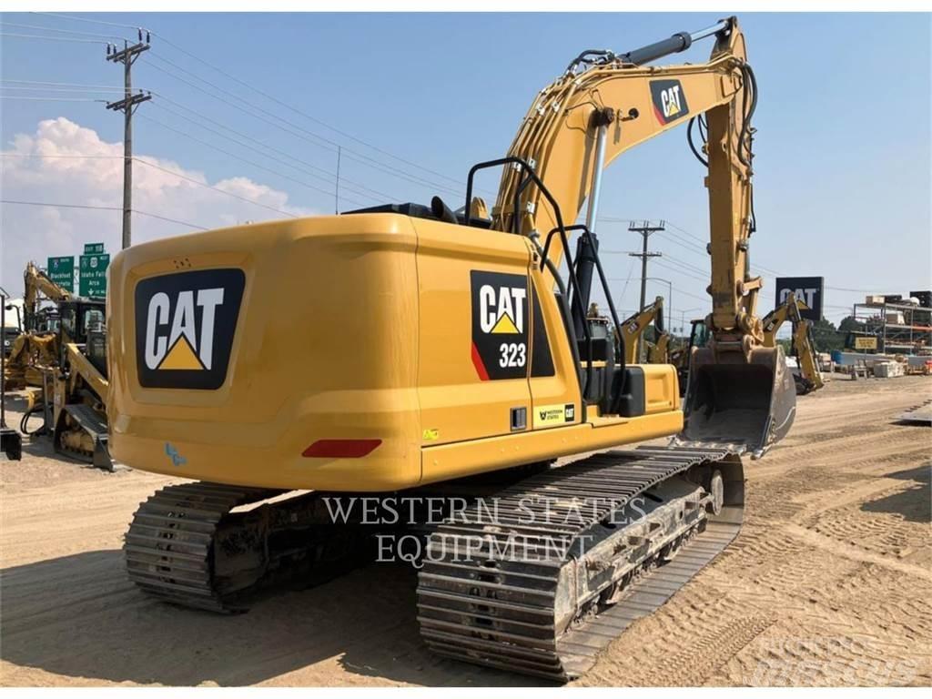 CAT 323 Pásová rýpadla