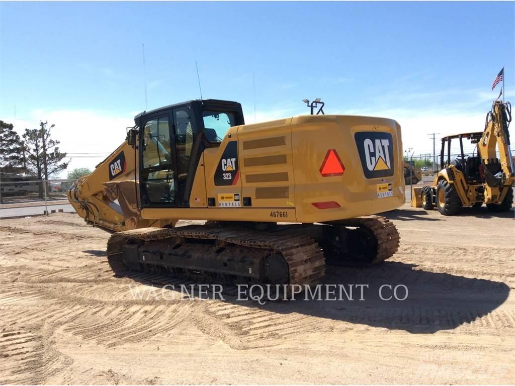 CAT 323 Pásová rýpadla