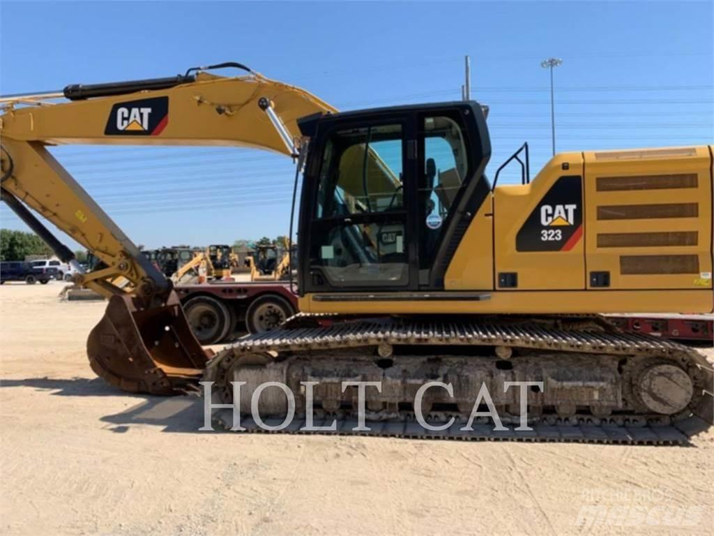 CAT 323 Pásová rýpadla