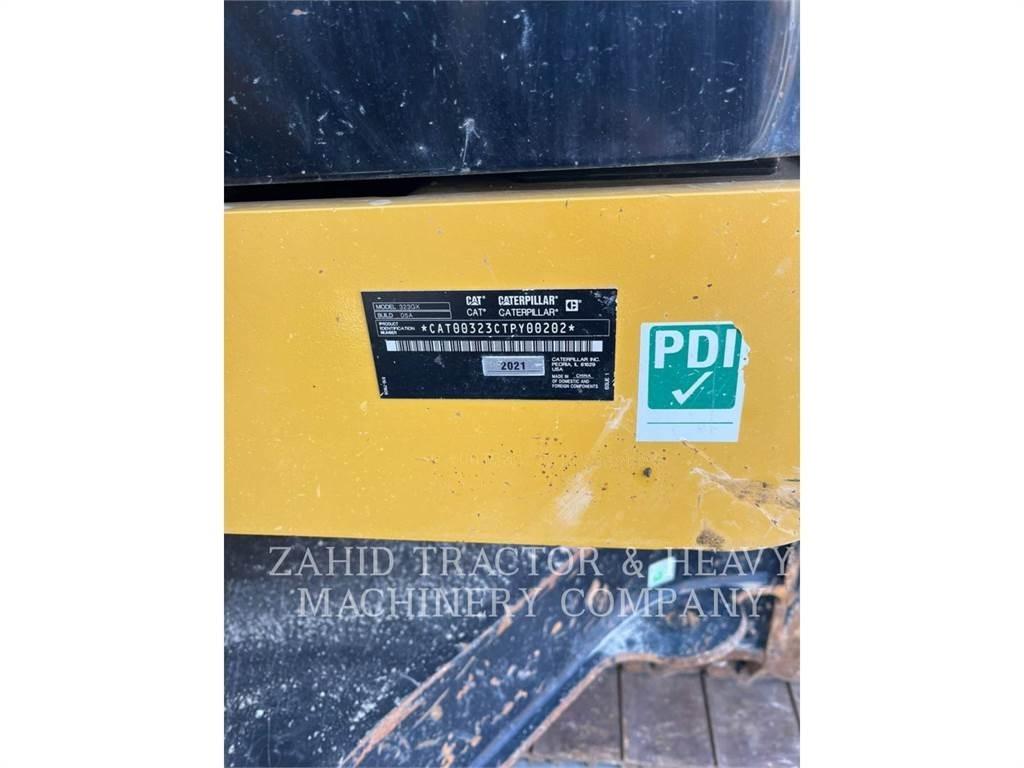 CAT 323-05GX Pásová rýpadla