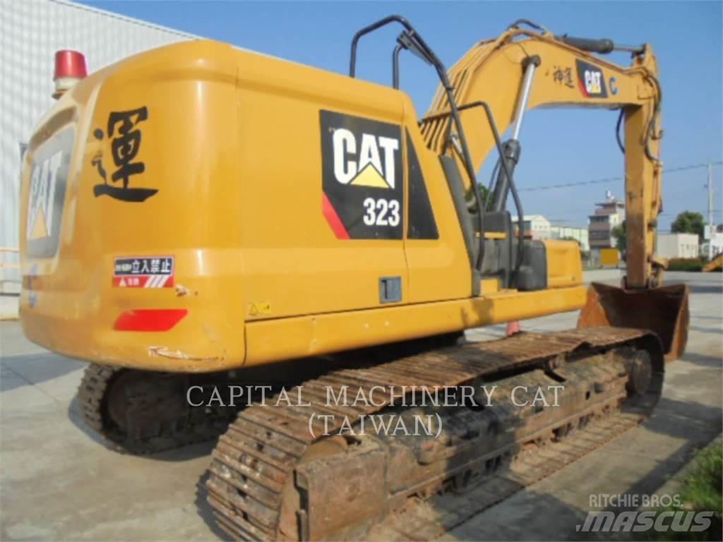 CAT 323-07 Pásová rýpadla
