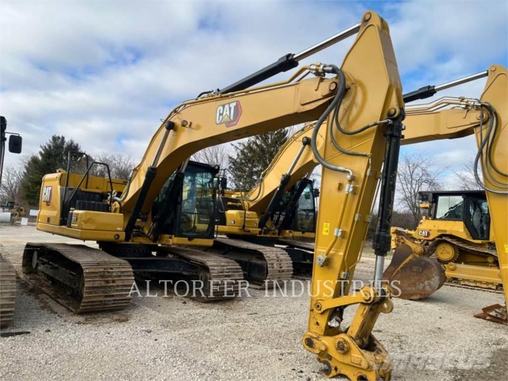 CAT 323-07 Pásová rýpadla