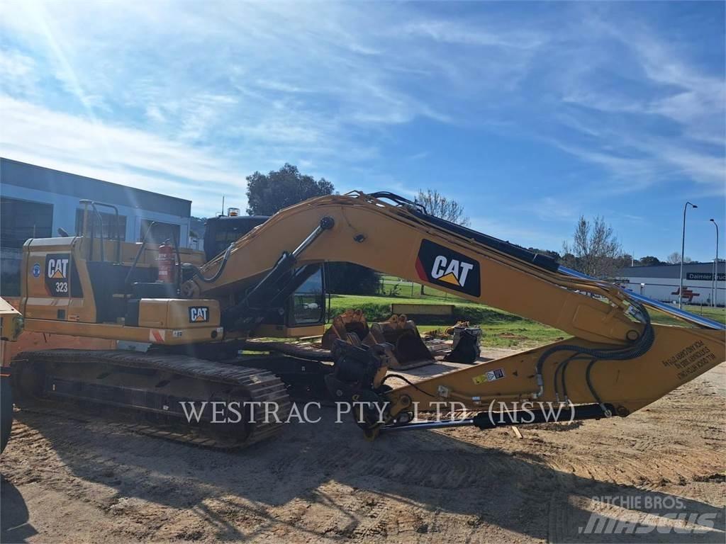 CAT 323-07 Pásová rýpadla