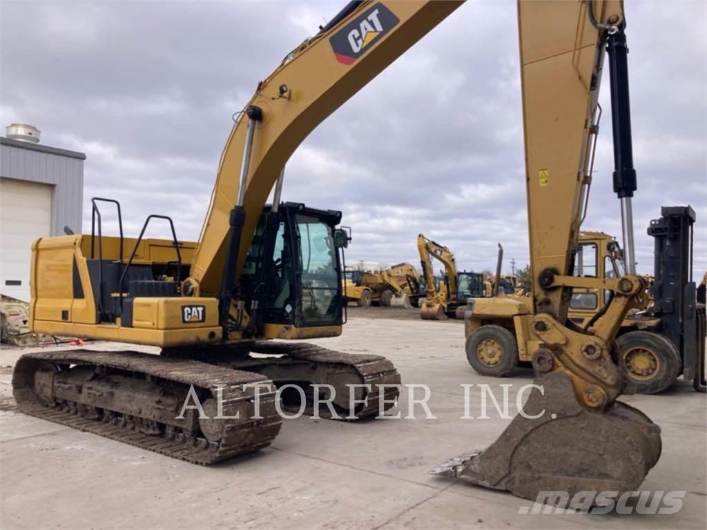 CAT 323-07 Pásová rýpadla