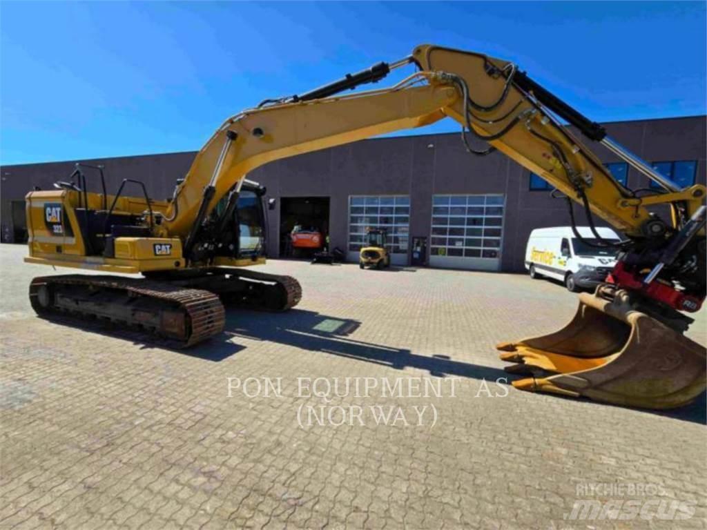 CAT 323-07 Pásová rýpadla