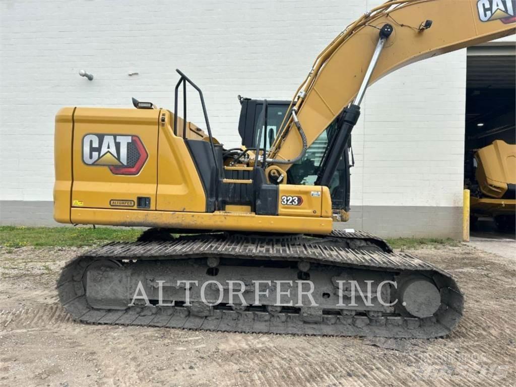 CAT 323-07 Pásová rýpadla