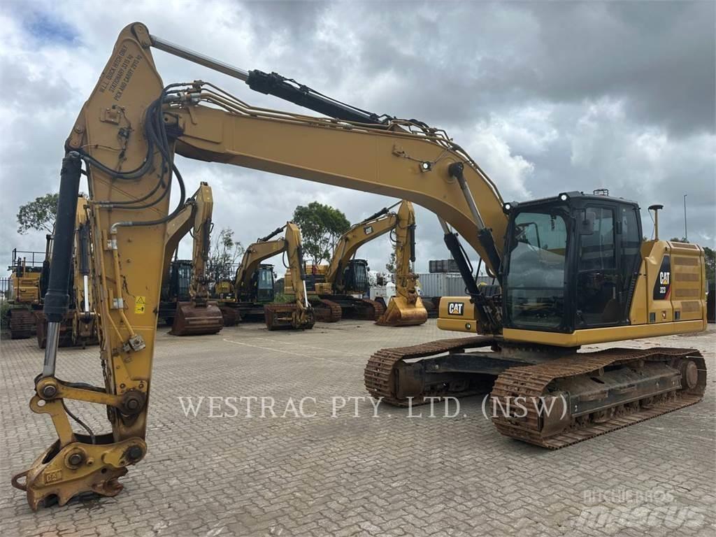 CAT 323-07 Pásová rýpadla