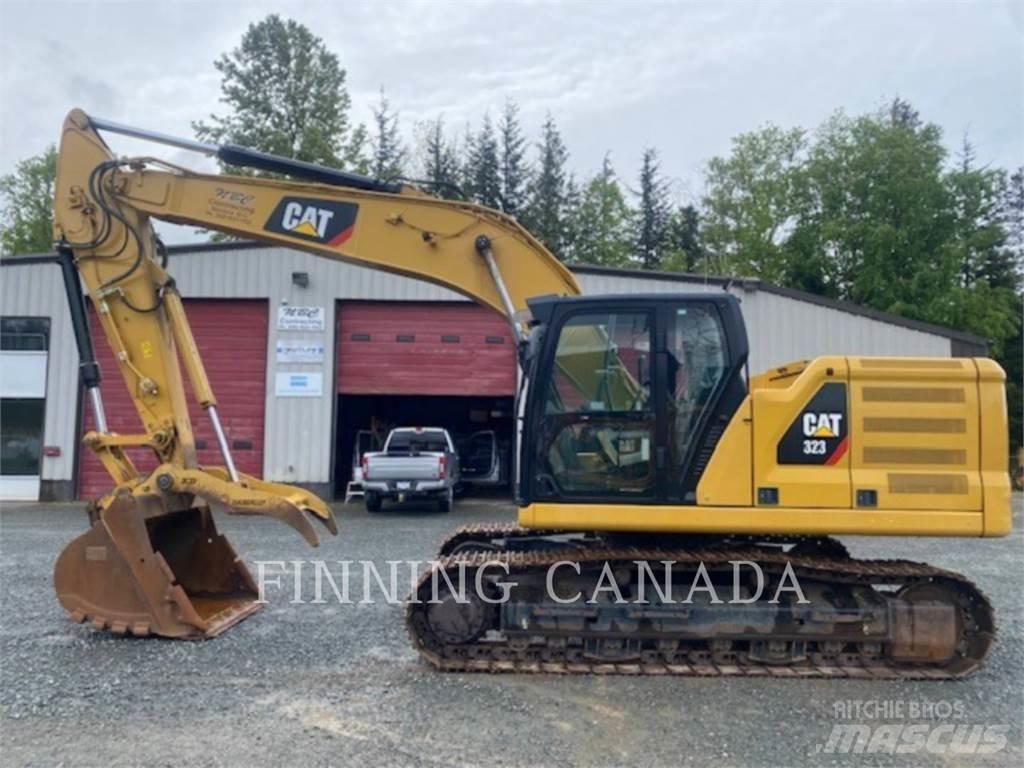 CAT 323-07 Pásová rýpadla
