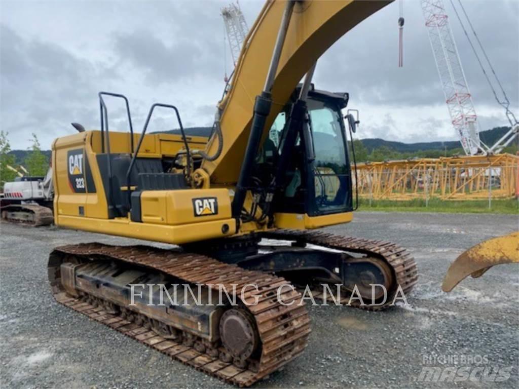 CAT 323-07 Pásová rýpadla