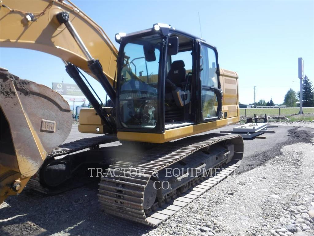CAT 323-07 Pásová rýpadla